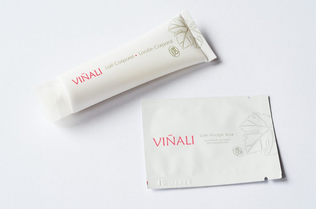 7. Vinali Body Lotion and Face Cream –  Travel Size 25ml and Sample Sachet 2ml.